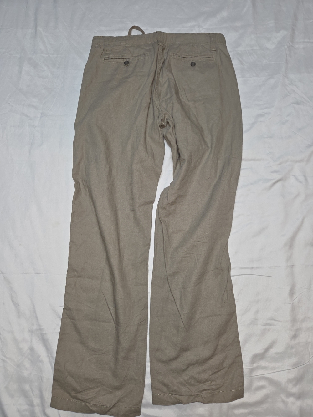 Marc Anthony Men's Straight Chinos in Light Tan